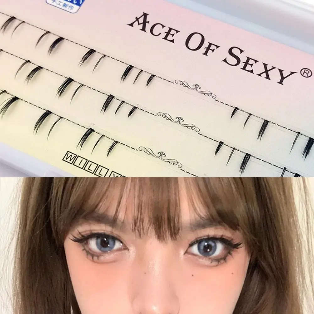 

Hot Eye Makeup Tools Bottom Eyelashes False Eyelashes Lower Eyelashes Natural Long Handmade Grafted Eyelashes