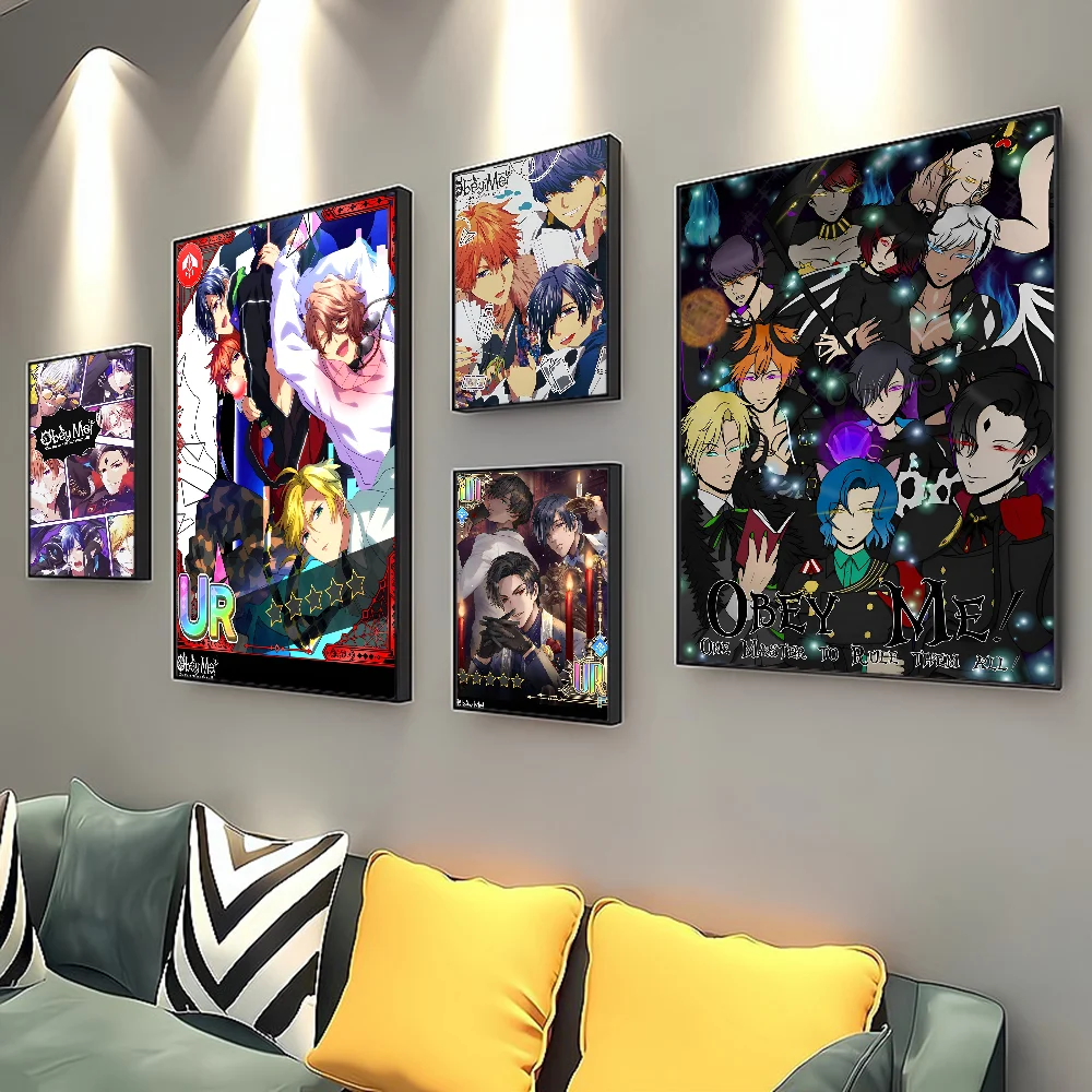 Липкие постеры Game O-Obey Me