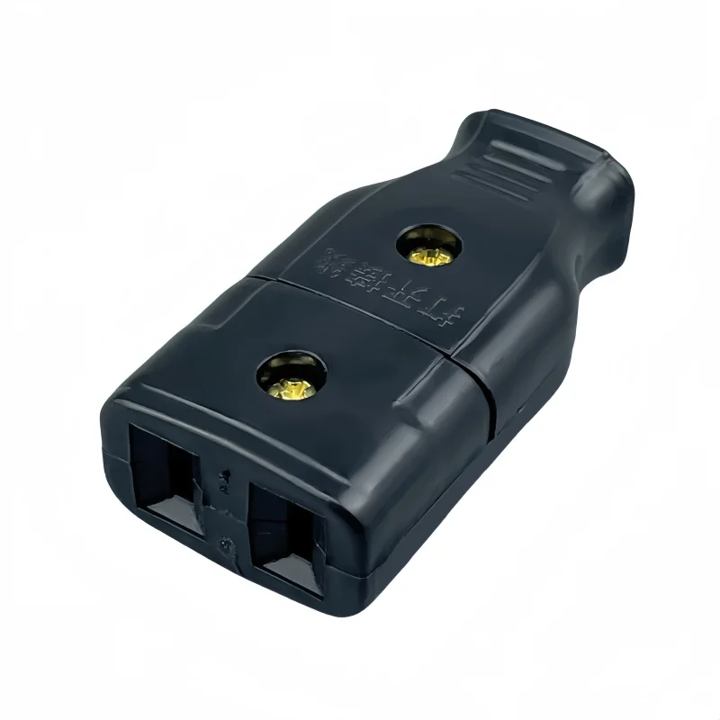 Новая Америка 2-полюсный 10А штекер для проводки США Адаптер гнездовой разъем типа A Разъем для удлинителя Япония Ремонтный кабель Конвертируемая вилка