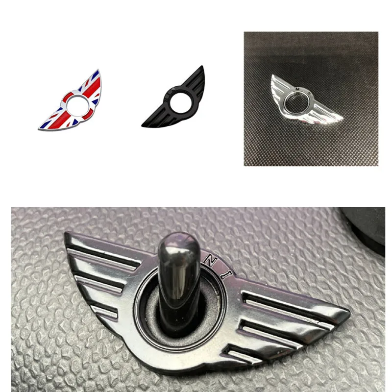 

2 шт. для Mini F55 R50 R53 R56 R60 R57 Cooper изящная дверная Шпилька, розетка, значок, наклейка, s металлическая наклейка на дверь автомобиля
