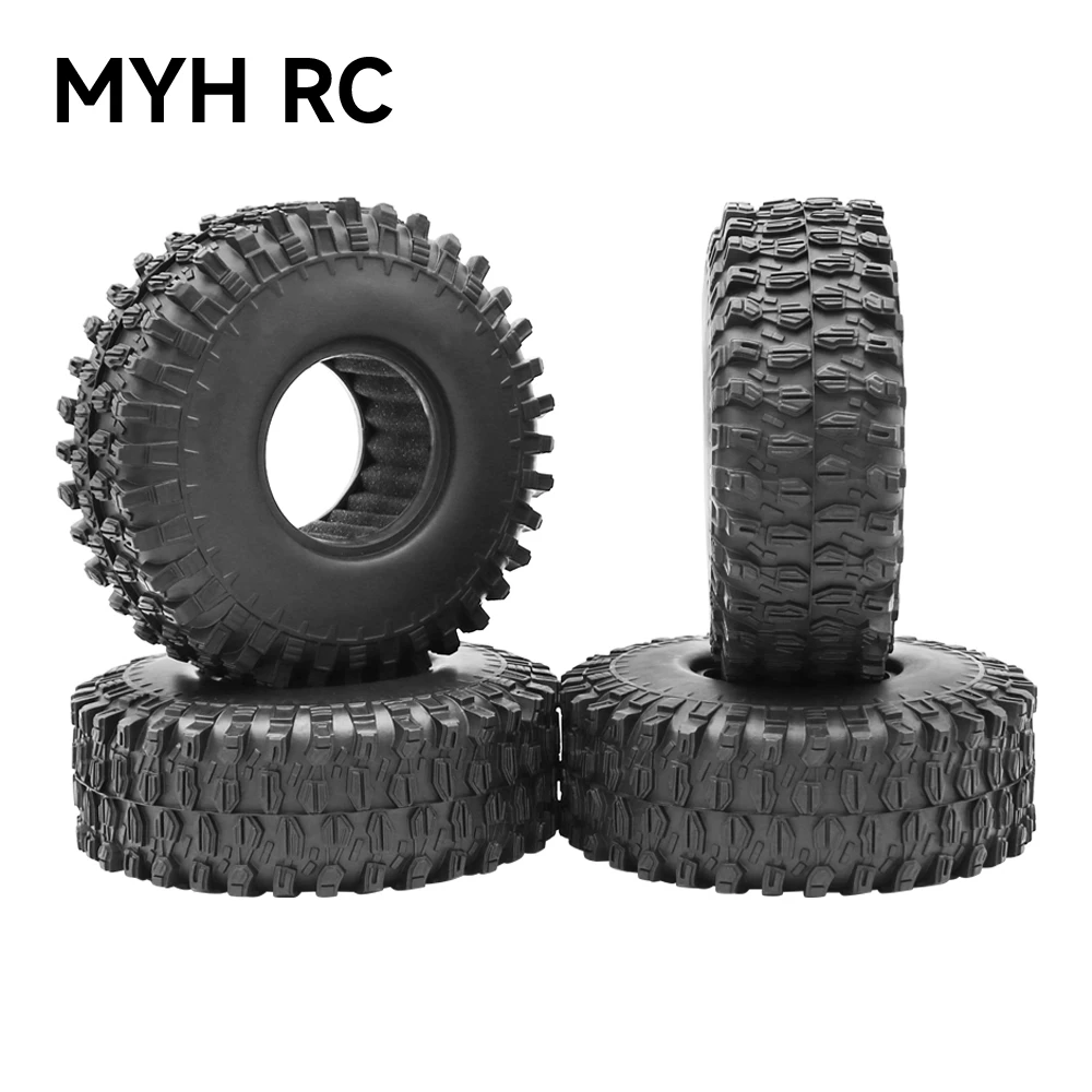 

1.9Inch Rubber Wheel Tires OD 120*42mm For 1/10 RC Crawler Car Axial SCX10 II Wraith TRX-4 D90 TF2 MST Redcat Gen8