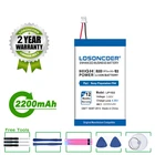 Аккумулятор LOSONCOER LIP1522 2200 мА  ч, для беспроводного геймпада Sony PS4 DualShock 4 V1, CUH-ZCT1E, CUH-ZCT1U, CUH-ZCT1HB