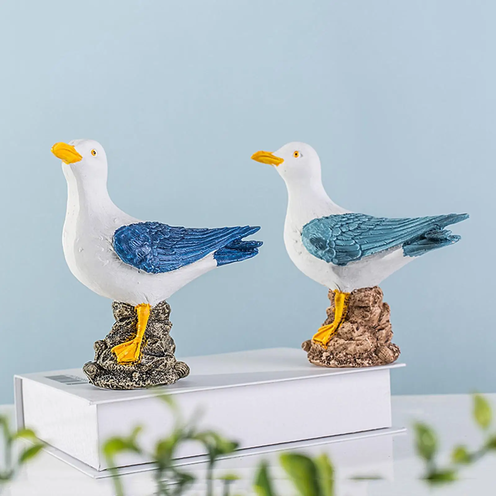 

2 шт., фигурка чайки из смолы