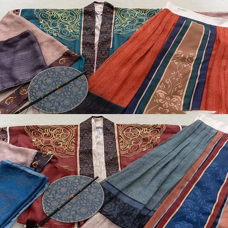 Китайское платье ханьфу Женский винтажный традиционный карнавал и костюм для