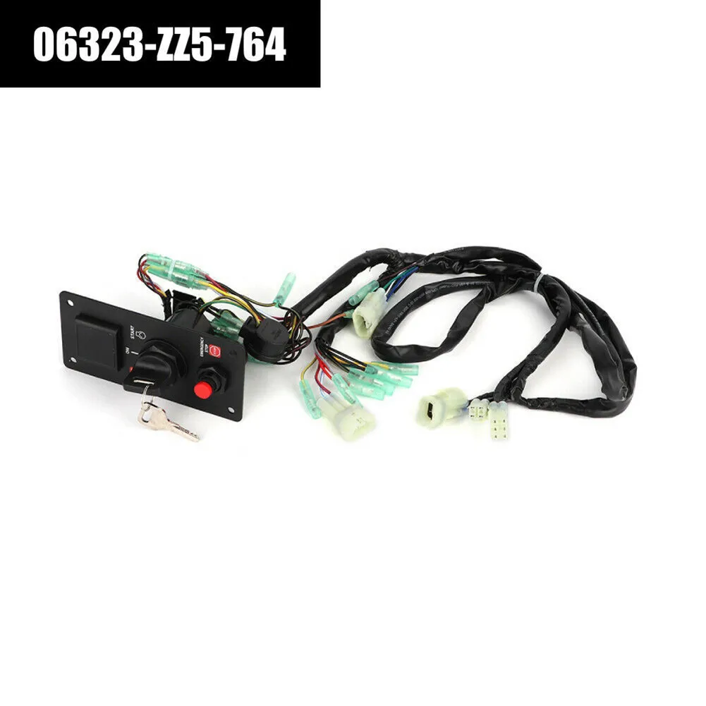 

1 Set For Honda Outboard Single Engine Control Ignition Cut Off Switch Key Panel Kit Outboard Accessories
