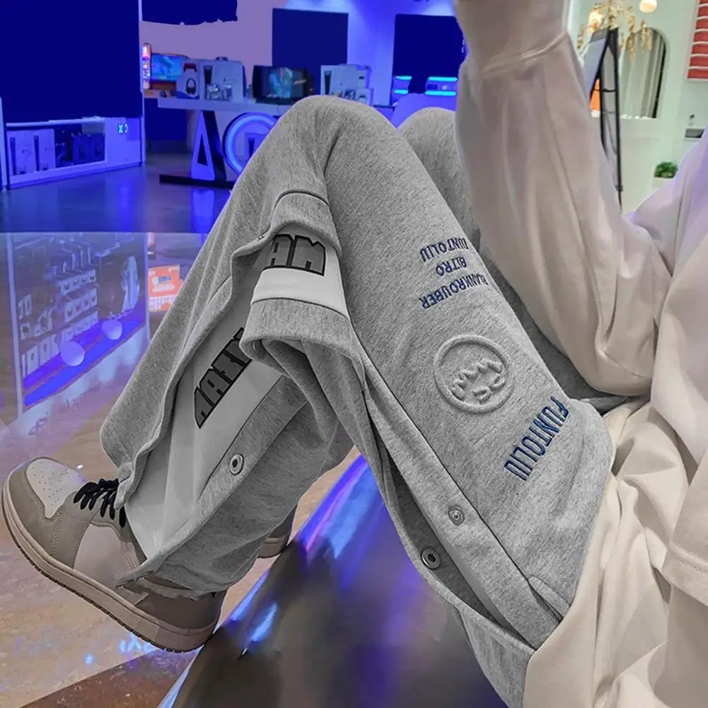 

Повседневные брюки, повседневные износостойкие мужские брюки на шнурке, Мужская одежда, спортивные брюки, повседневные брюки