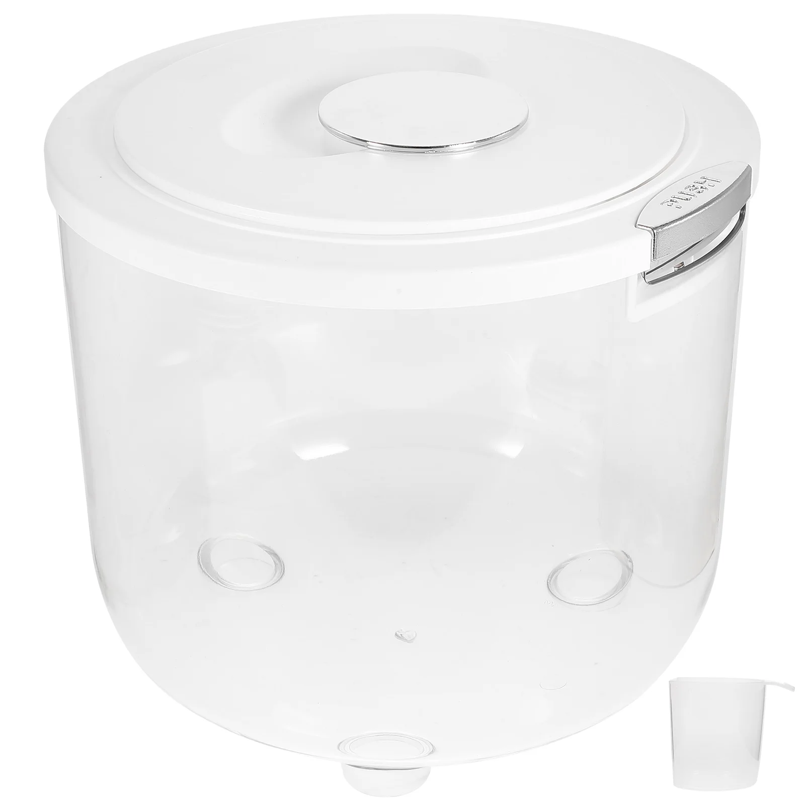 

Rice Containers Cereal Storage Airtight Food Box Plastic Kitchen Organization Holder Flour