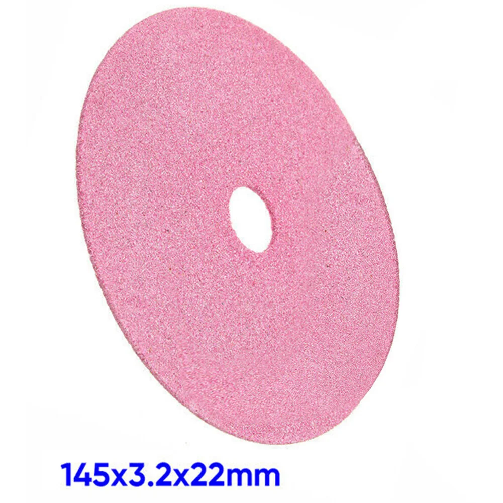 145x3.2x22mm Grinding Wheel Disc For Chainsaw Sharpener Grinder 3/8 404 Chain Replacement Grinding Disc