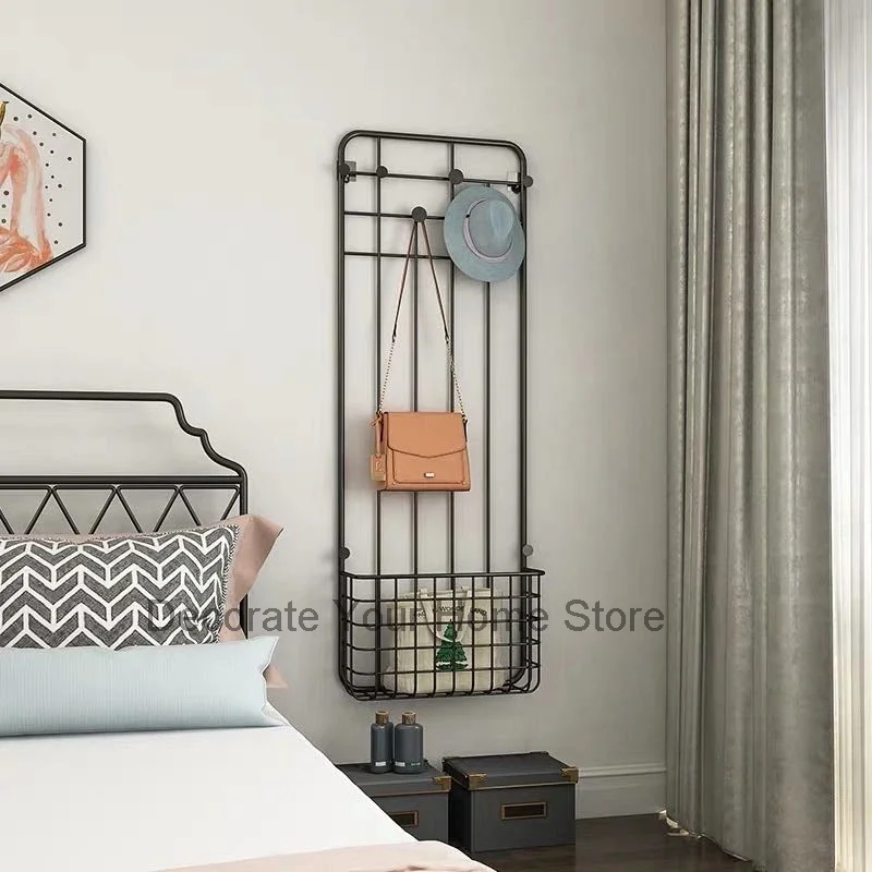 Минималистичная настенная вешалка для одежды бутиков девушек стены балкона