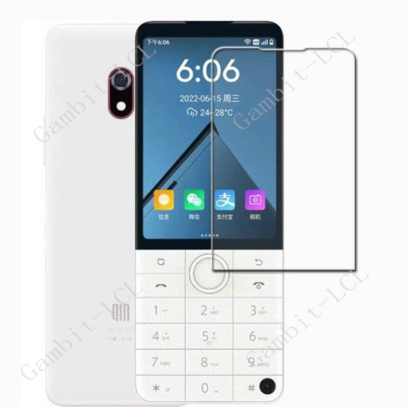 Фото 1-3 шт. 9H HD прозрачное закаленное стекло для Xiaomi Qin F22 Pro 3,54 