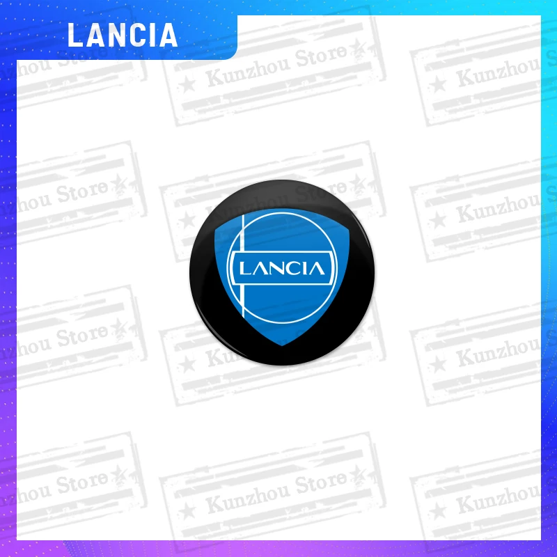 

14 мм 3D для Lancia Delta III Musa Thesis Voyager Ypsilon 843 логотип автомобиля брелок украшение эмблема авто ключ значок наклейка