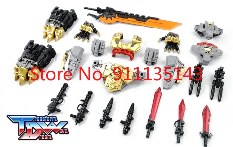 

TDW TCW-06 TCW06 Weapon Upgrade Kit For Transformation Toys hobby collection Action Figure Deformation Robot Deformed Toy