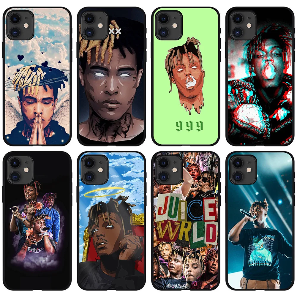

Juice WRLD phone case for iPhone13 Europe and America rap hip-hop male singer phone case