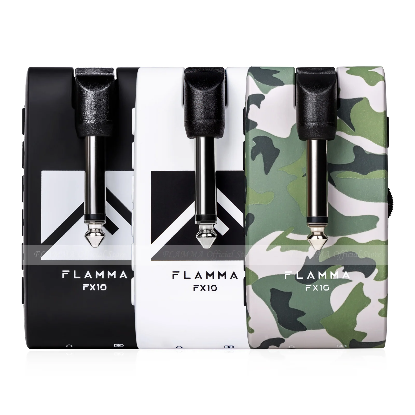 

FLAMMA FX10 Guitar Headphone Amplifier Portable Guitar Wireless Headphone Amp Bulit in 14 Effects 14 Amp Models 28 Drum Grooves