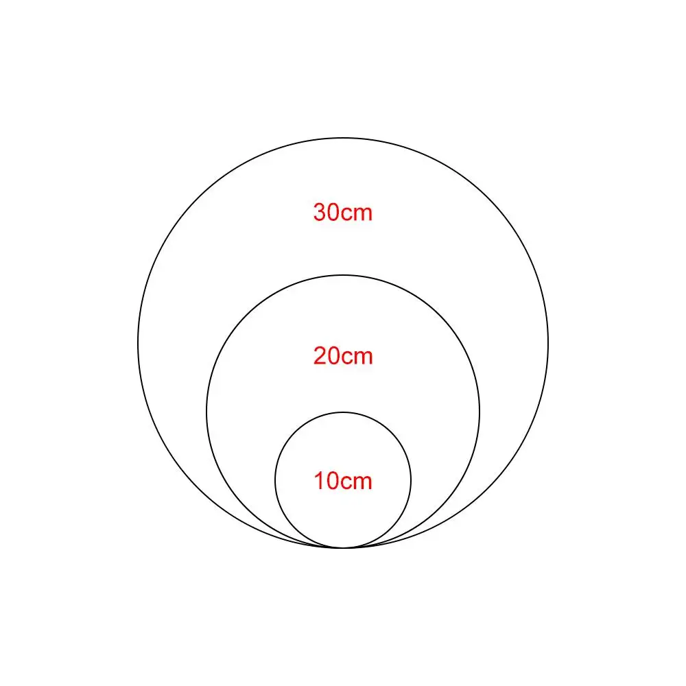 Круглая картина маслом разных размеров для художника утолщенная круглая Картина