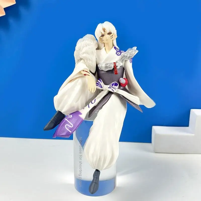 Inuyasha Shishenwan Blind Box Handmade Model Anime Peripheral Toy Doll Pressed Cup Noodle Car Cake Decoration Christmas Present