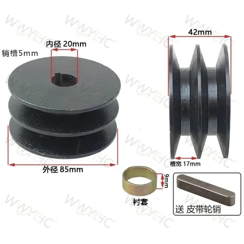 Фото Подходит для двигателя с V-образным ремнем 168F 170F 188F 190F GX110 GX120 GX160 GX200 GX390 7HP для микрокультиваторов и картов №4