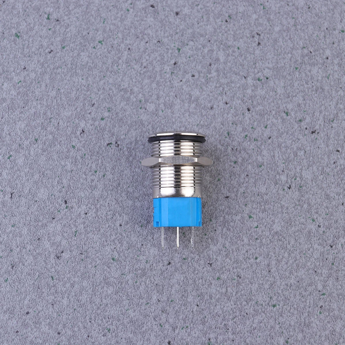 

16mm Stainless Steel Locking Push Button 12V Switch )
