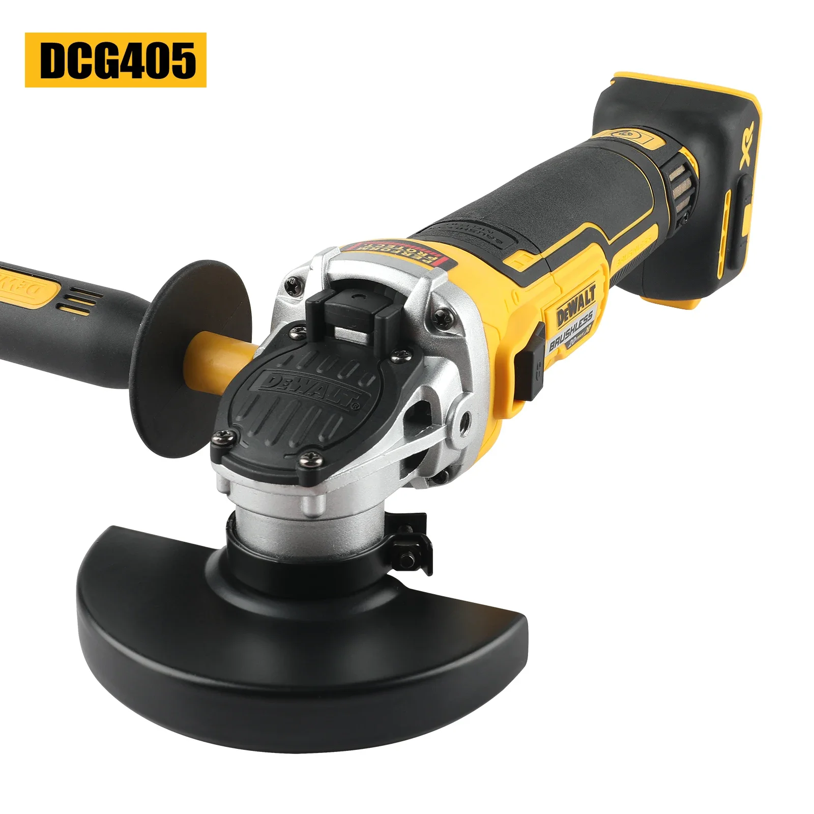 

DeWalt DCG405NT/405FN Angle Grinder Brushless Handheld Grinding Machine Polishing Machine Brushless 18V Battery Cutting Machine