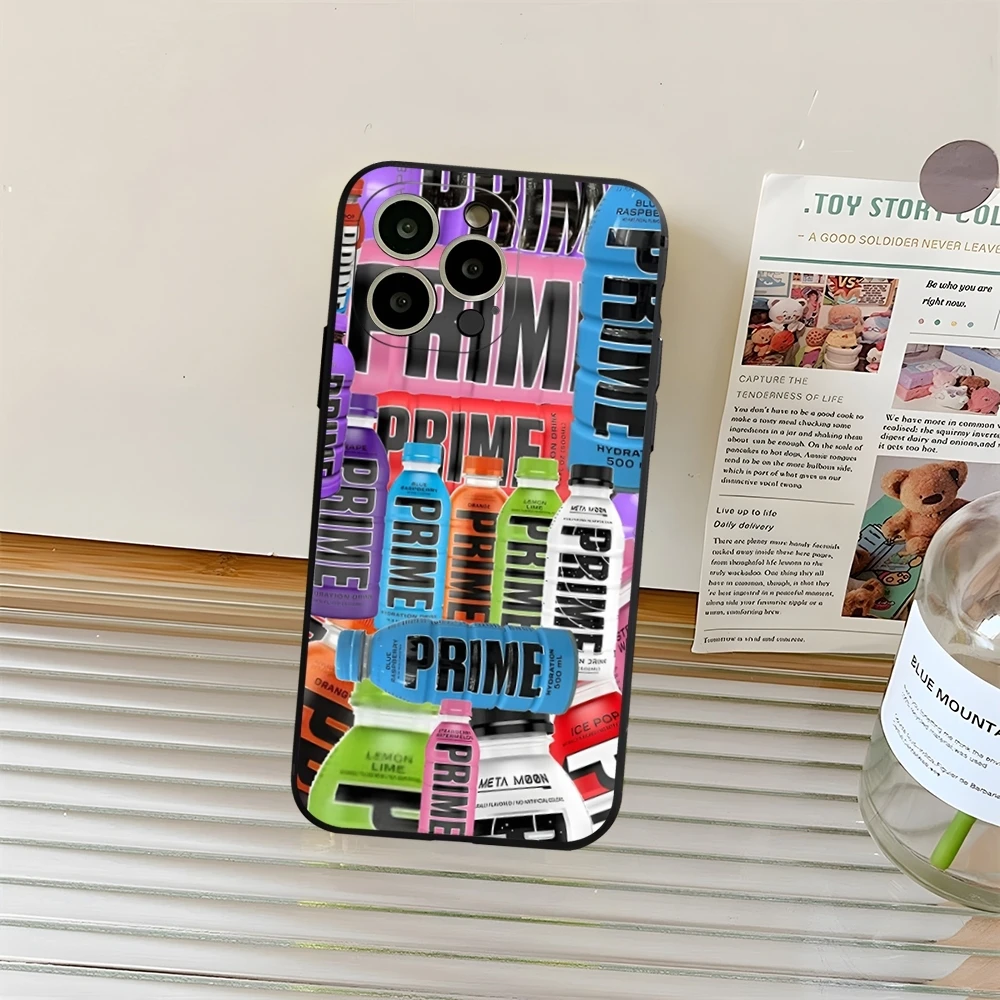 Чехол для телефона Prime Drink Fundas Iphone 13 11 15 Pro Max 14 12 16 Xs Mini Xr X Plus Coque