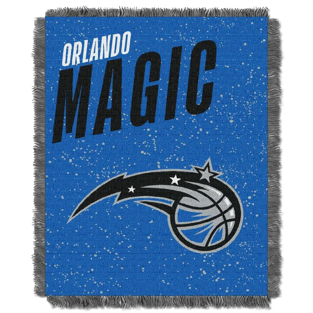 

Magic OFFICIAL NBA "Headliner" Woven Jacquard Throw Blanket