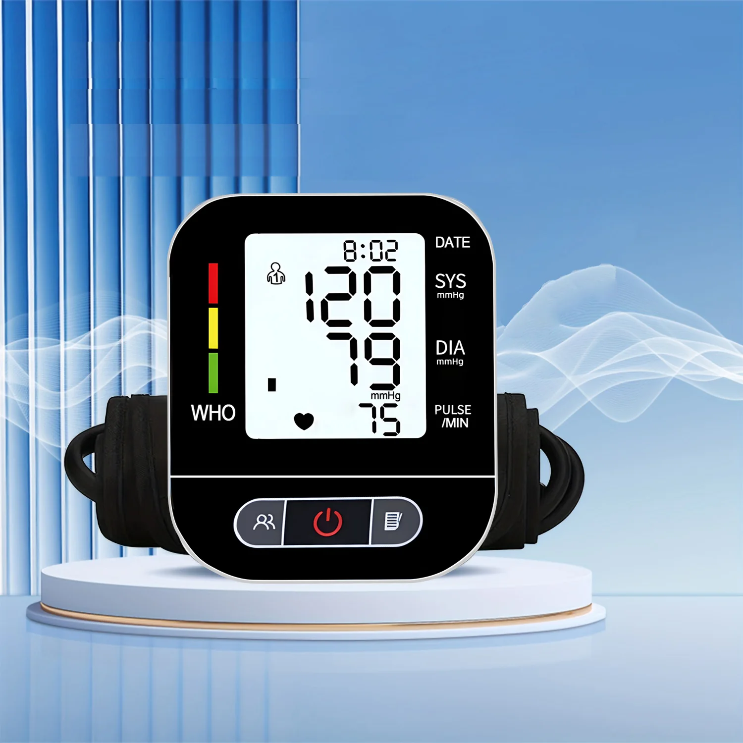 Профессиональный Цифровой Монитор Артериального Давления Автоматический