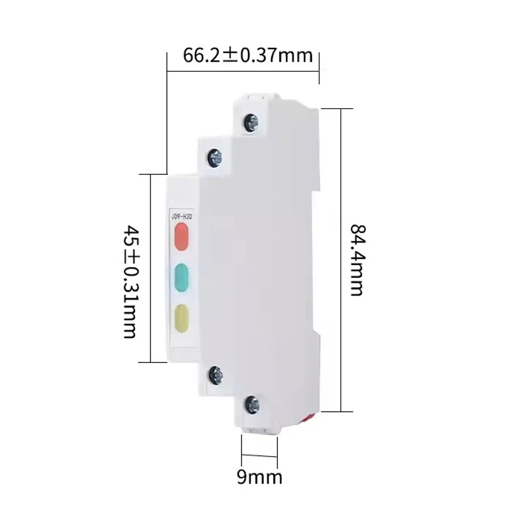 1 шт. светофоры JD9 индикатор на DIN-рейку 230 В ACDC 50 Гц 60 направляющей ультратонкий