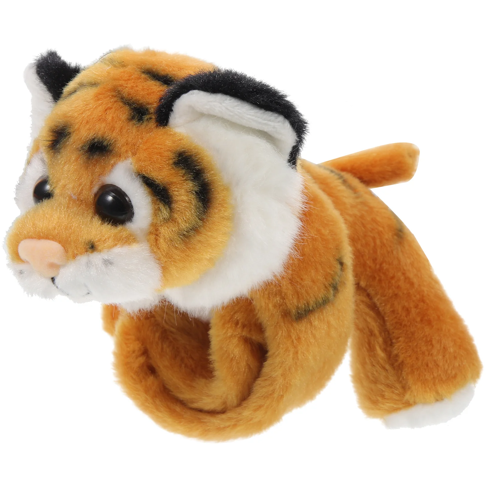 

Slap Bracelets Animal Bracelet Kids Stuffed Plush Bands Animals Party Toy Jungle Cartoon Huggers Rings Pattern Snap Band Themed