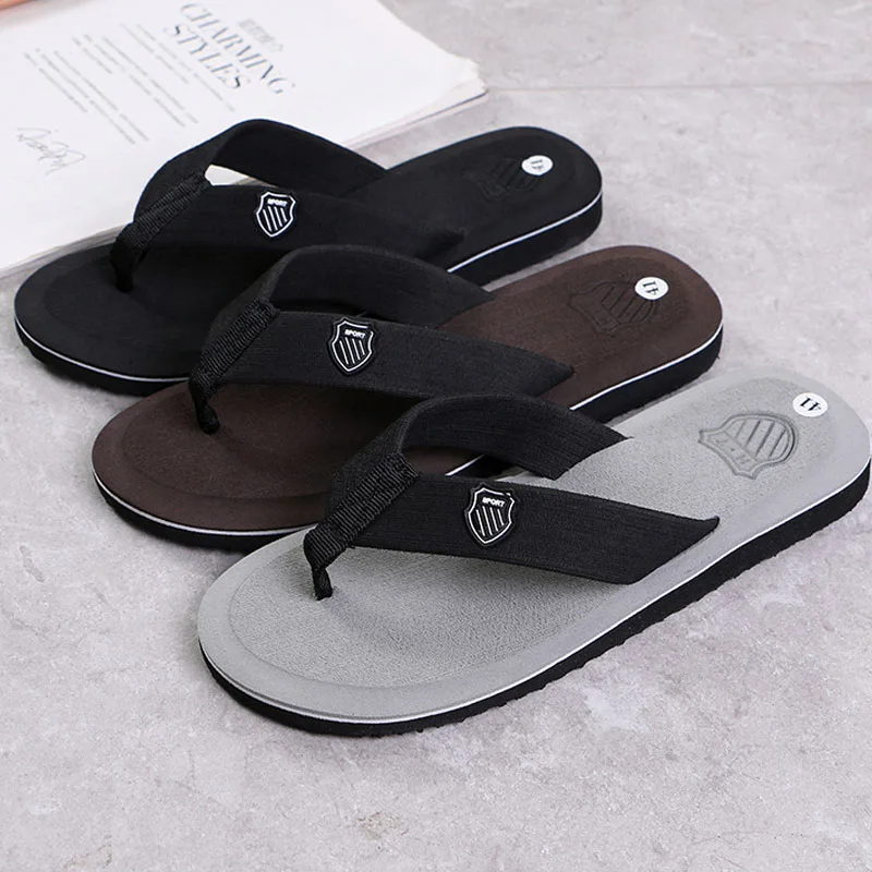 

Summer Home Slippers Men Shoes Sandals Male Slipper Indoor Or Outdoor Flip Flops indoor shoes zapatos de hombre обувь мужская