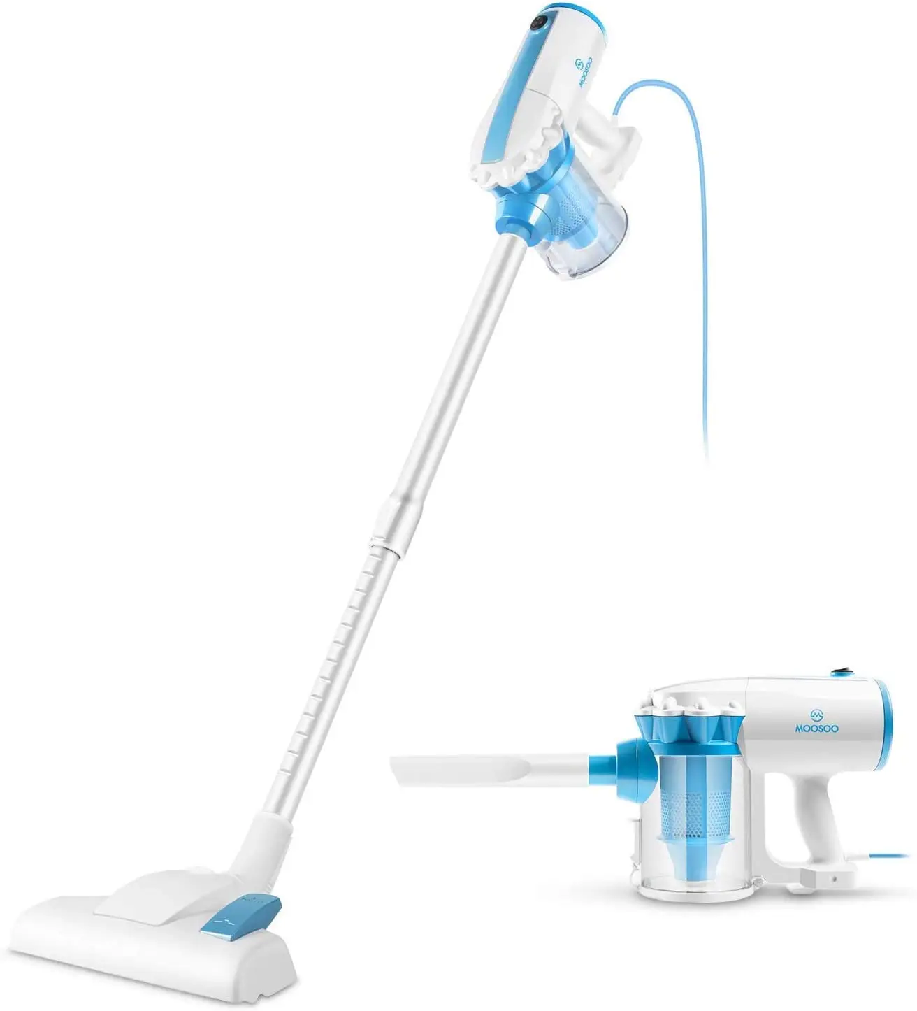 

2-in-1 Corded Stick Vacuum Lightweight Handheld Vacuum, D600