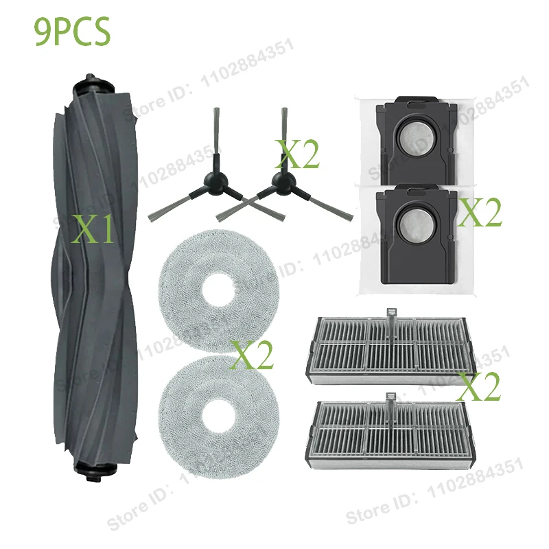 

Запчасти для пылесоса Dreame Mova E30 Ultra / Trouver E30 Ultra