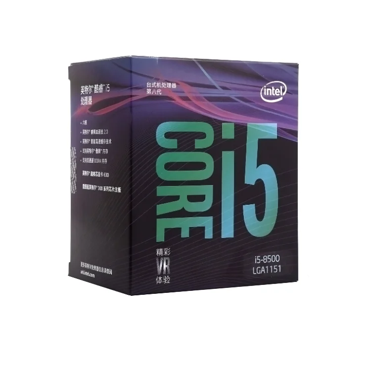 

Forinte Core i5 8500 CPUs Boxed Desktop Computer Gaming CPU Processor LGA1151