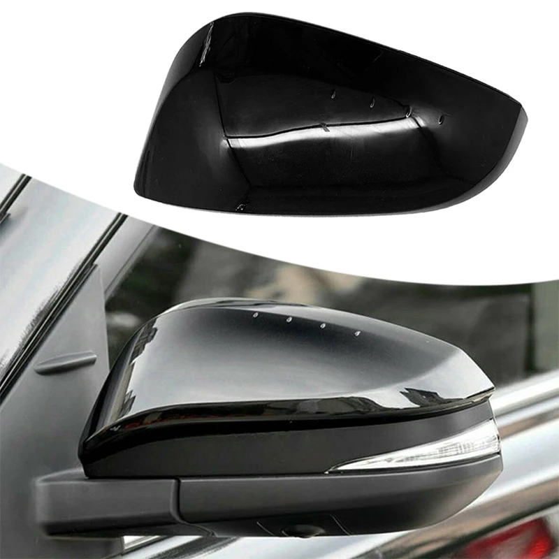 

87945-42160 черная Автомобильная передняя левая боковая крышка зеркала заднего вида крышка подходит для Toyota RAV4 2013 2014 2015 2016 2017 2018 2019