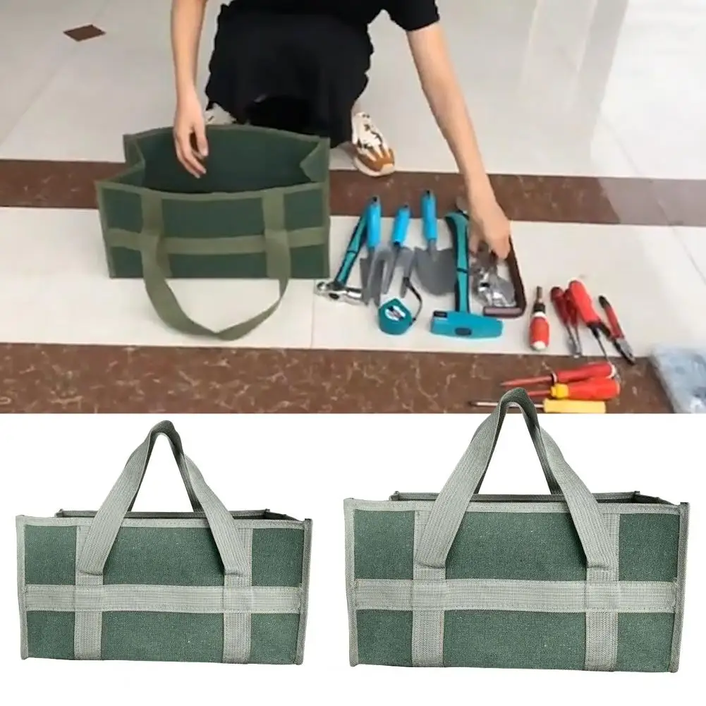 

Сумка для хранения инструментов удобная большая емкость легкая хорошая ручка Холщовая Сумка для хранения инструментов инструменты электр...