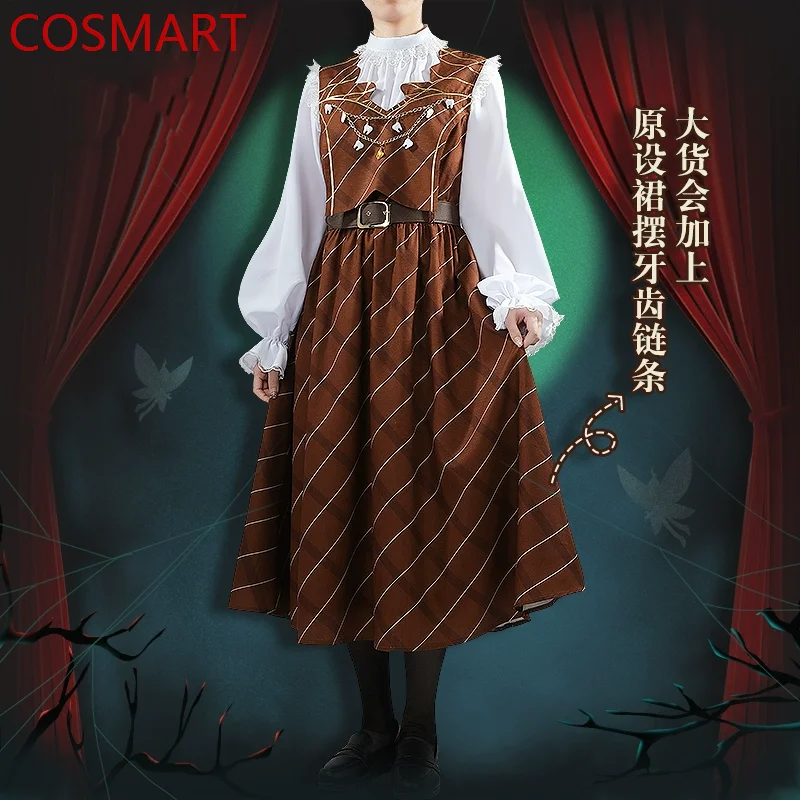 COSMART Reverse:1999 зуб Фея Кэмпбелл косплей костюм игры аниме вечерние Униформа Hallowen