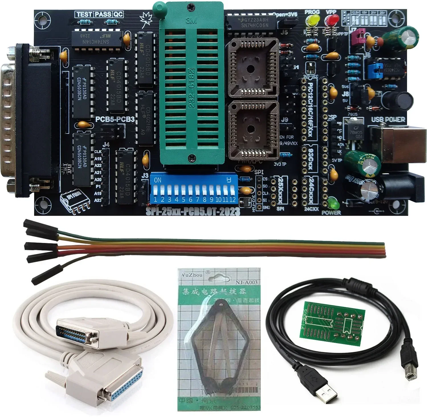 SPI 25xx PCB5.0T 2023 материнская плата программатор B-I-O-S многофункциональный общий