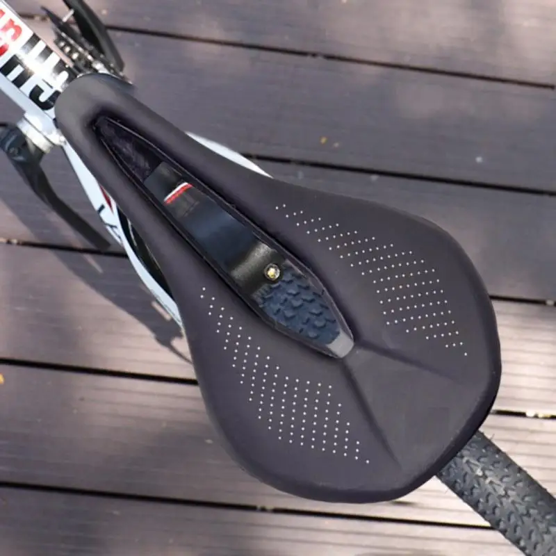 

Ultralight Bicycle Saddle Shockproof Comfortable MTB Mountain Bike Seat Cushion Racing PU Breathable Saddles Bicycle Parts