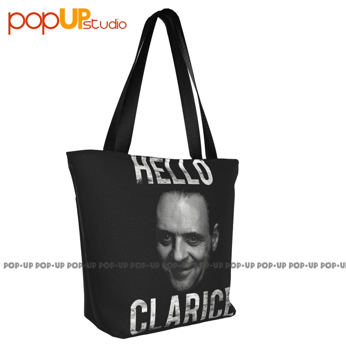 Сумка для покупок большой вместимости с надписью Hello Clarice Hannibal Lecter и Энтони