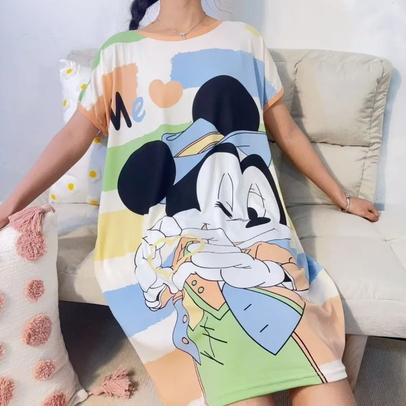 Женское летнее платье MINISO с Микки Маусом и Минни