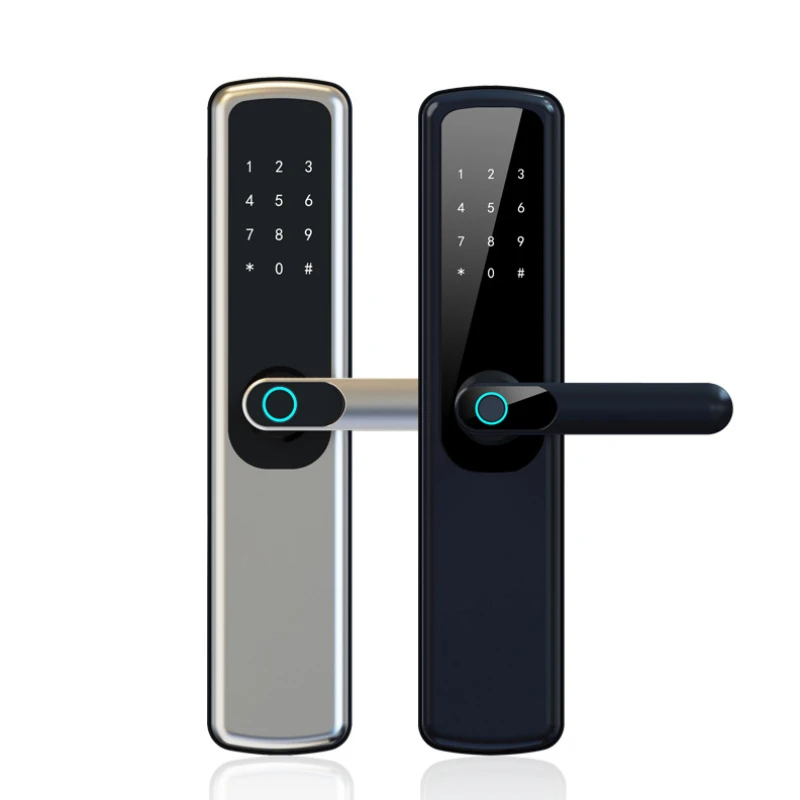

Automatic Smart Door Lock Pro Fingerprint NFC Unlock Camera