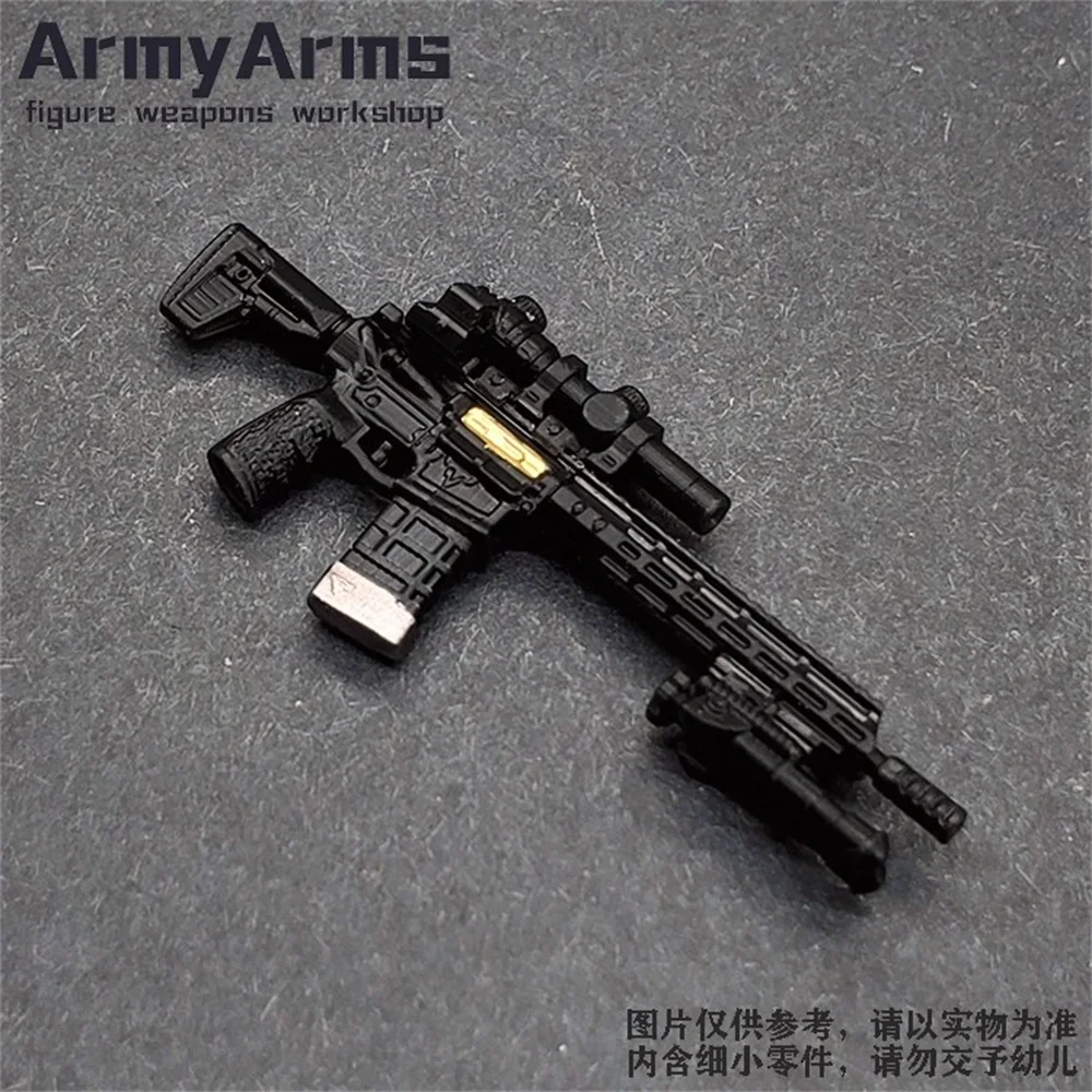 Фото Улитка в наличии ArmyArms 1/50 кукла-солдат около 4 см TTI x V7 модель винтовки аксессуары для игрушек не запускает подарок №2