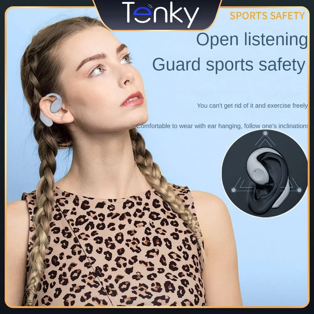 

Earphone Ear-hanging Type Ms02 Wireless Headphones Not In-ear Hifi Surround Sound Zero Delay Headphones Audio Devices Long Life