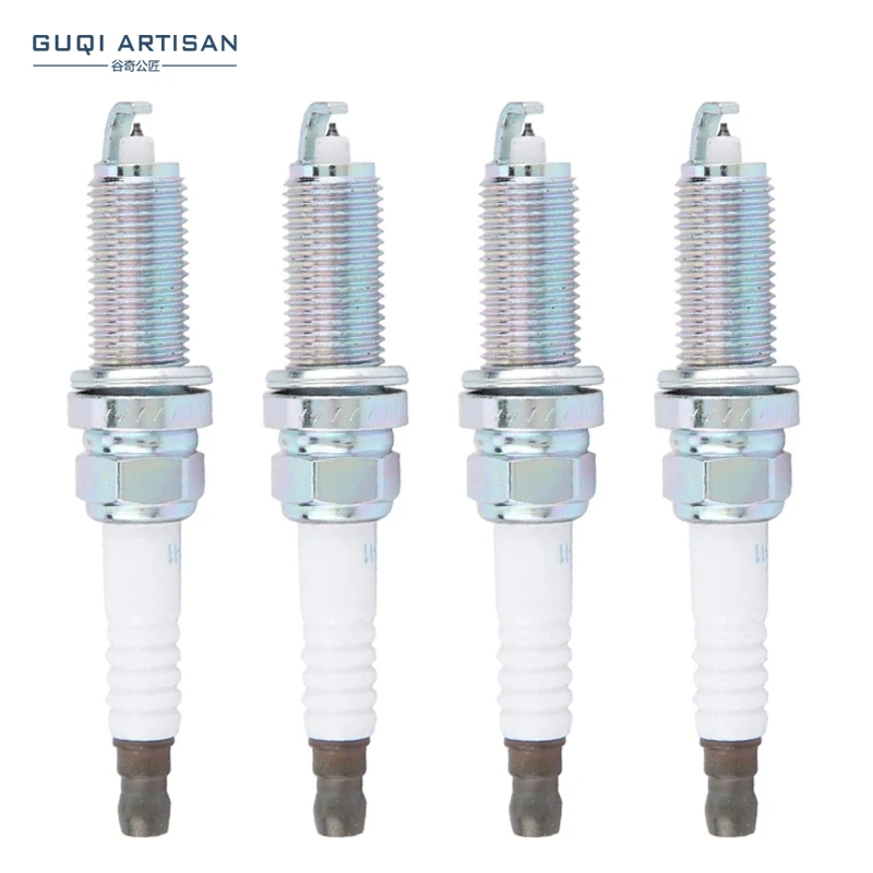 

4 PCS Spark Plug 22401-ED815 LZKAR6AP11 LZKAR6AP-11 For Nissan Micra March Note Tiida X-Trail Cube Renault Clio מצתים