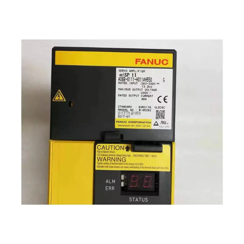 Высококачественные бывшие в употреблении товары FANUC A06B-6111-H011 # H550 A06B 6111 H011 H550 Сервоприводный модуль усилителя протестирован, все в порядке. (art.: 3920dd2b8e137) - 3920dd2b8e137