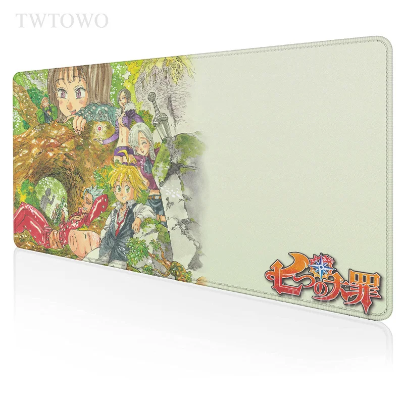 

Nanatsu No Taizai Mousepad New Home XXL MousePads Desk Mats keyboard pad Gamer Laptop Soft Office Desktop Mouse Pad Mice Pad