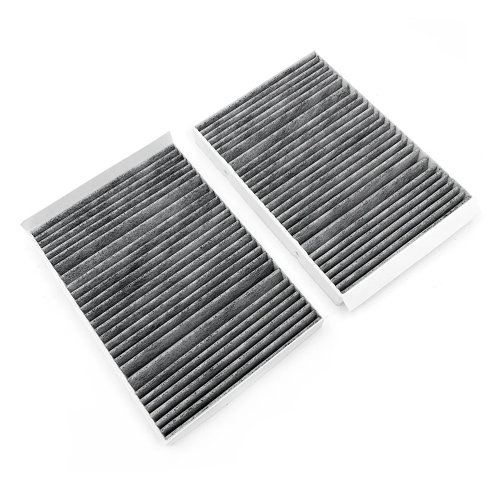 

2Pcs Carbon Cabin Air Filter for Benz W222 V222 X222 AMG S63 S300 S320 S350 S400 S450 S500 S550 S560 A2228300418