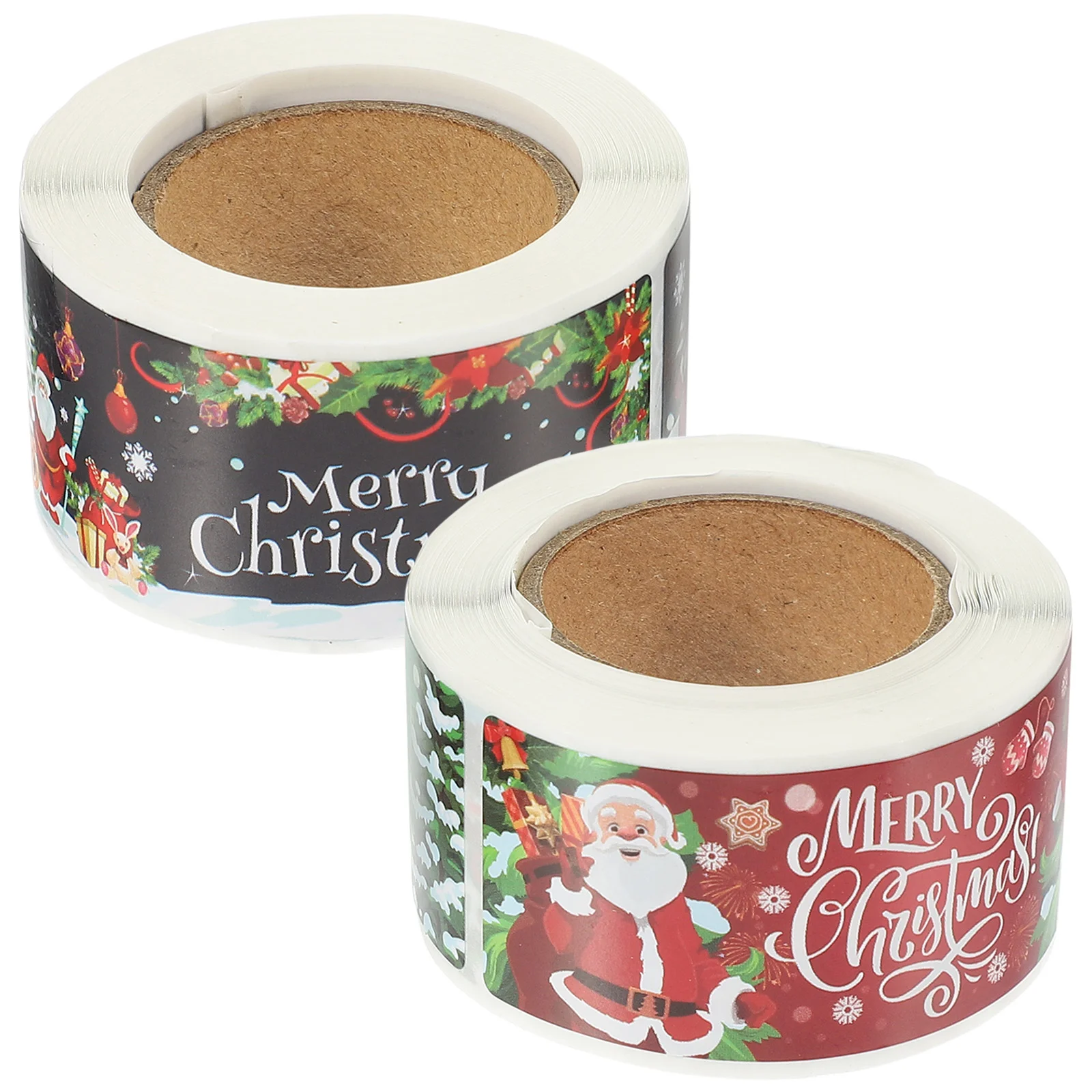 

2 рулона мультяшных подарков, Уплотнительная наклейка, Подарочная коробка, Уплотнительная наклейка, рулон, декоративная Уплотнительная наклейка