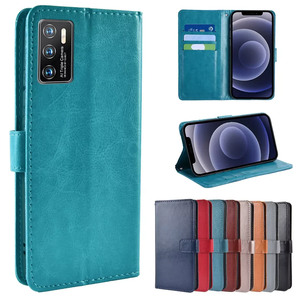 

Leather Flip Book style Case for cubot P50 Wallet Card Holder Cases for cubot P50 P 50 2022 NFC capa funda Phone coque