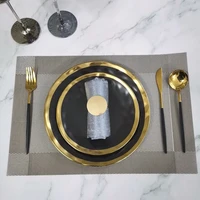modern ceramic tableware set luxury christmas full porcelain tableware sets dinner serving platos de cena dishes and plates sets