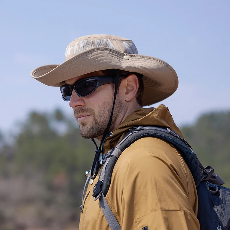 Xinbaoguan большая повседневная шляпа-ведро из полиэстера с защитой от солнца полями